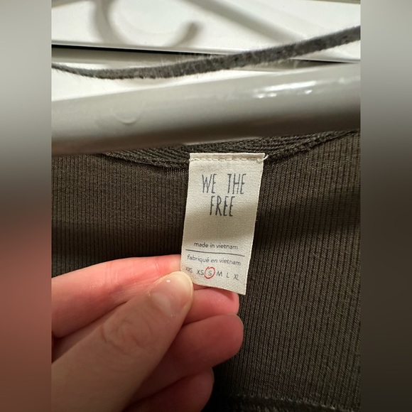 We The Free Ladies Tunic Top Long Sleeve Ribbed Casual Longer Shirt, Small - Picture 4 of 4